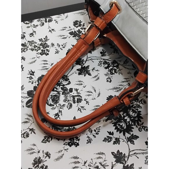 Simply Nicole Large woven Bag Blue - Picture 5 of 9